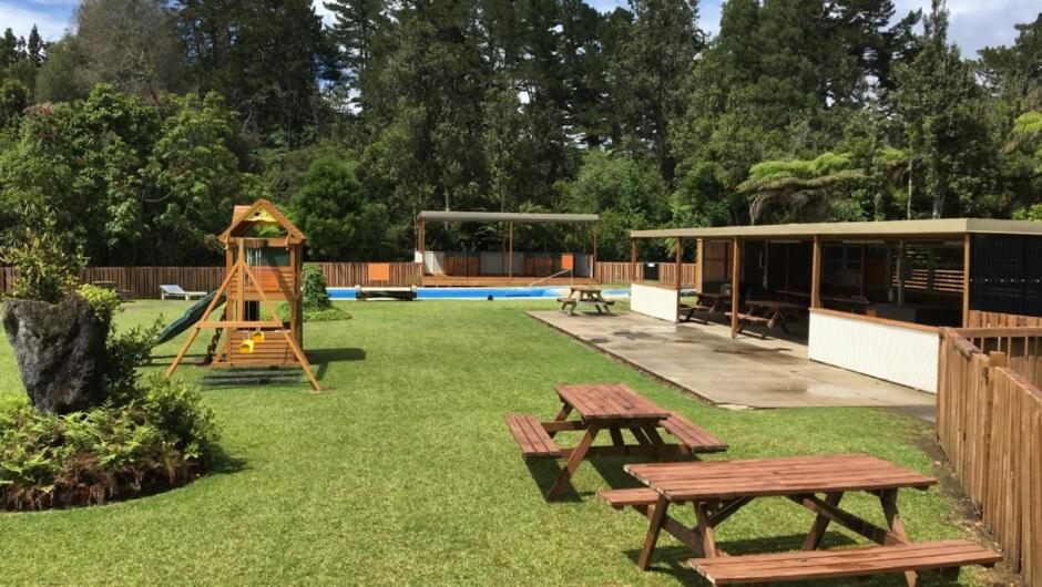 Sapphire Springs Holiday Park And Thermal Pools Katikati Eksteriør bilde